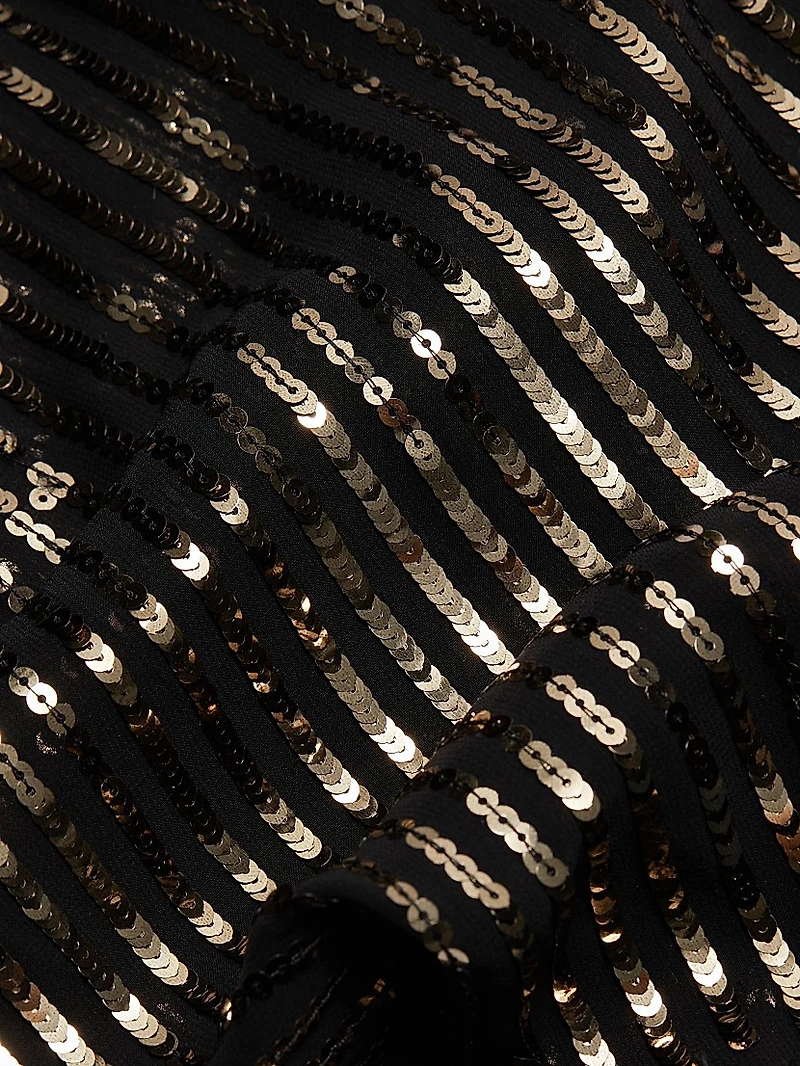 Fermina Resort Nautica Sequined Tunic Dress