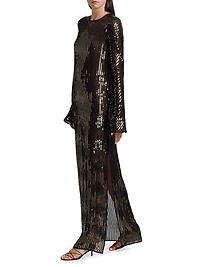 Fermina Resort Nautica Sequined Tunic Dress