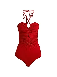 Las Islas Winter Sun Coral Reef Swimsuit