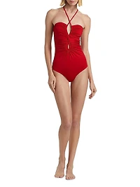 Las Islas Winter Sun Coral Reef Swimsuit