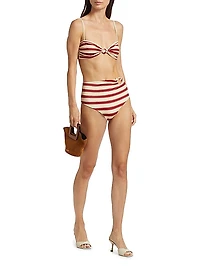 Las Islas Winter Sun Bandana Marina Bikini Top