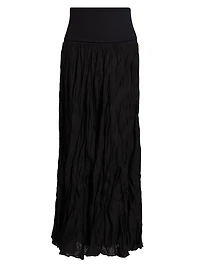 Light And Sound Maxi Skirt