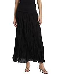 Light And Sound Maxi Skirt