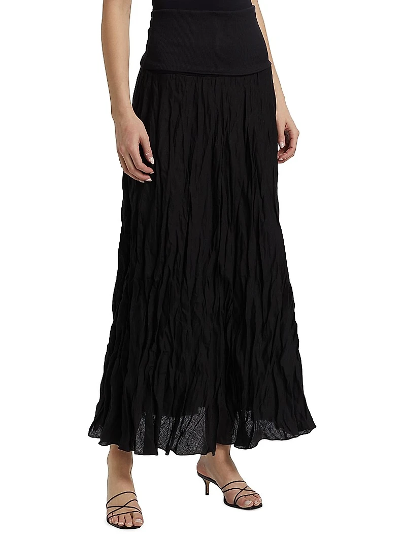 Light And Sound Maxi Skirt