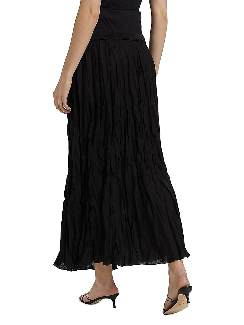 Light And Sound Maxi Skirt
