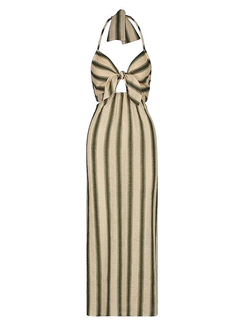 Los Siete Mares Midi-Dress