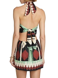 Tide Strenght Printed Minidress