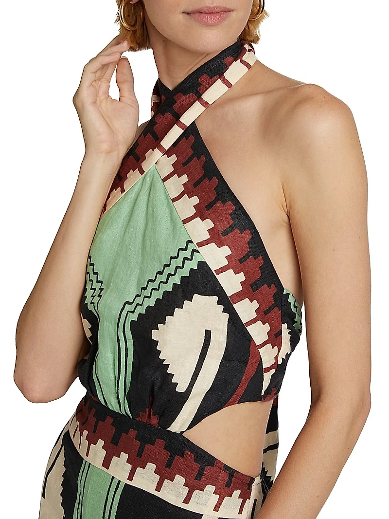 Tide Strenght Printed Minidress