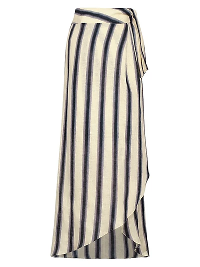 Waves Of Destiny Wrap Skirt