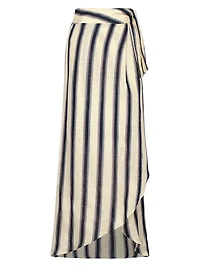 Waves Of Destiny Wrap Skirt