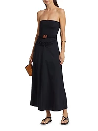 Classic Strapless One-Piece Swimsuit