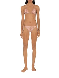 Check String Bikini Bottom