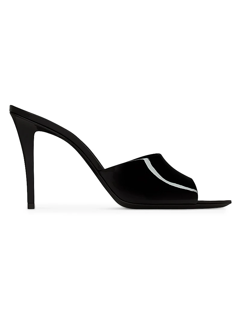 Romy Mules Patent Leather