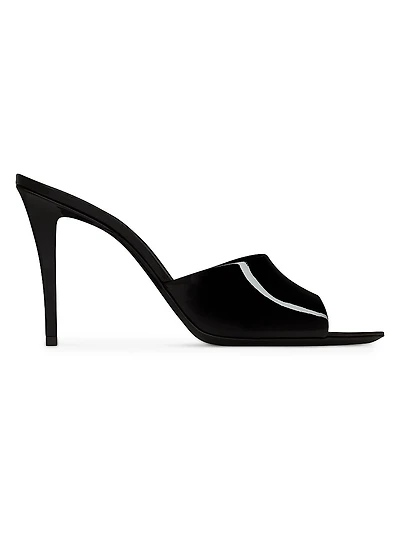 Romy Mules Patent Leather
