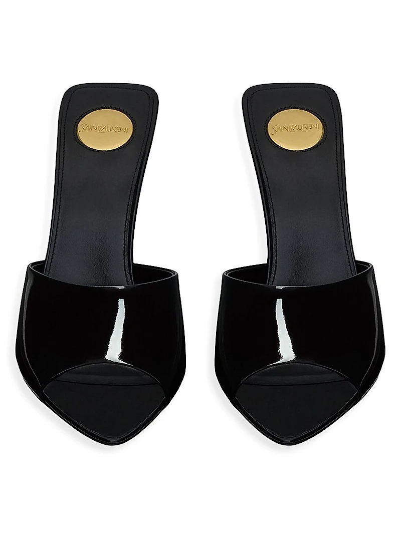 Romy Mules Patent Leather