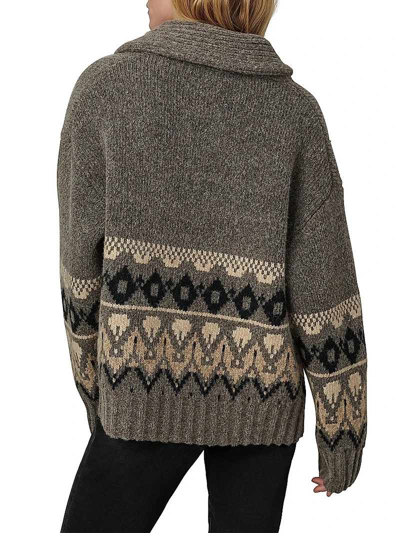 The Inga Fair Isle Cardigan