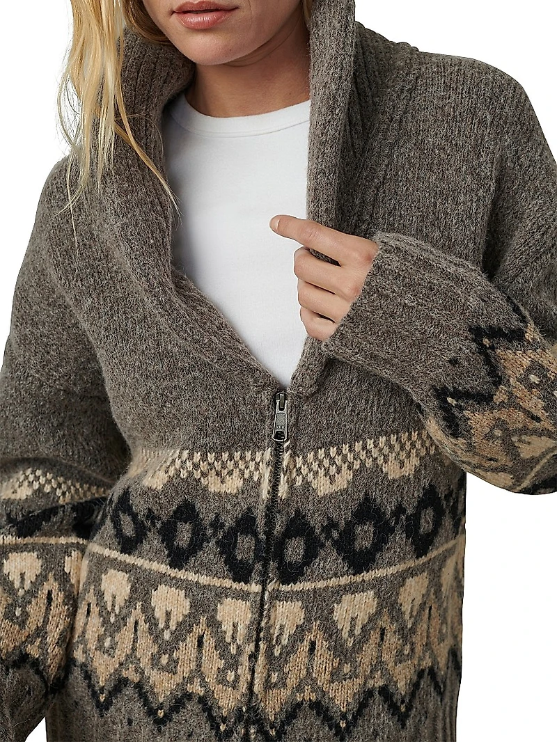 The Inga Fair Isle Cardigan