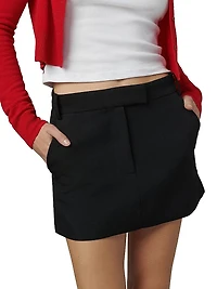 The Chloe Tailored Miniskirt