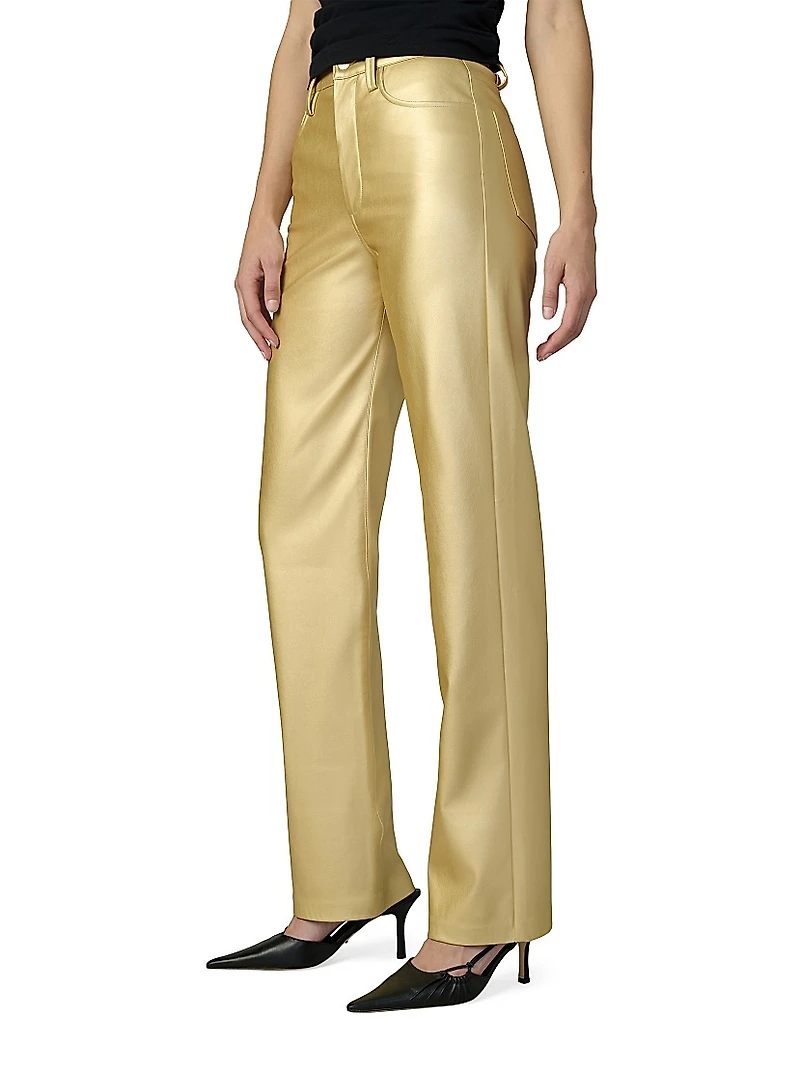 The Margot Vegan Leather Pants