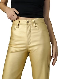 The Margot Vegan Leather Pants