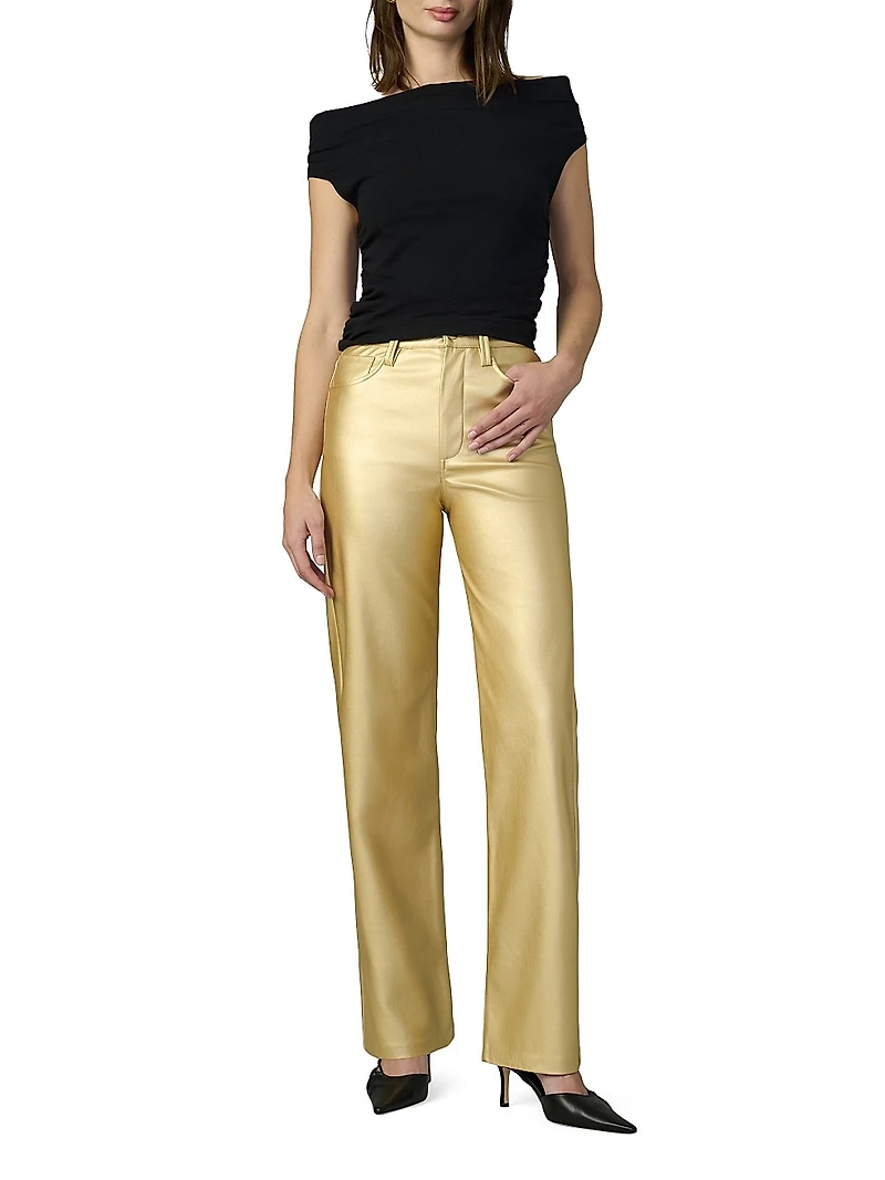 The Margot Vegan Leather Pants