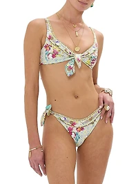 Floral Reversible Tie Bikini