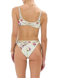 Floral Reversible Tie Bikini