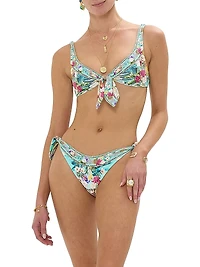 Floral Reversible Tie Bikini