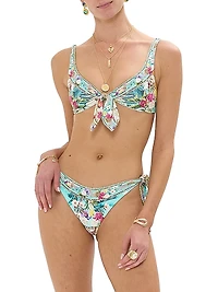 Floral Reversible Tie Bikini