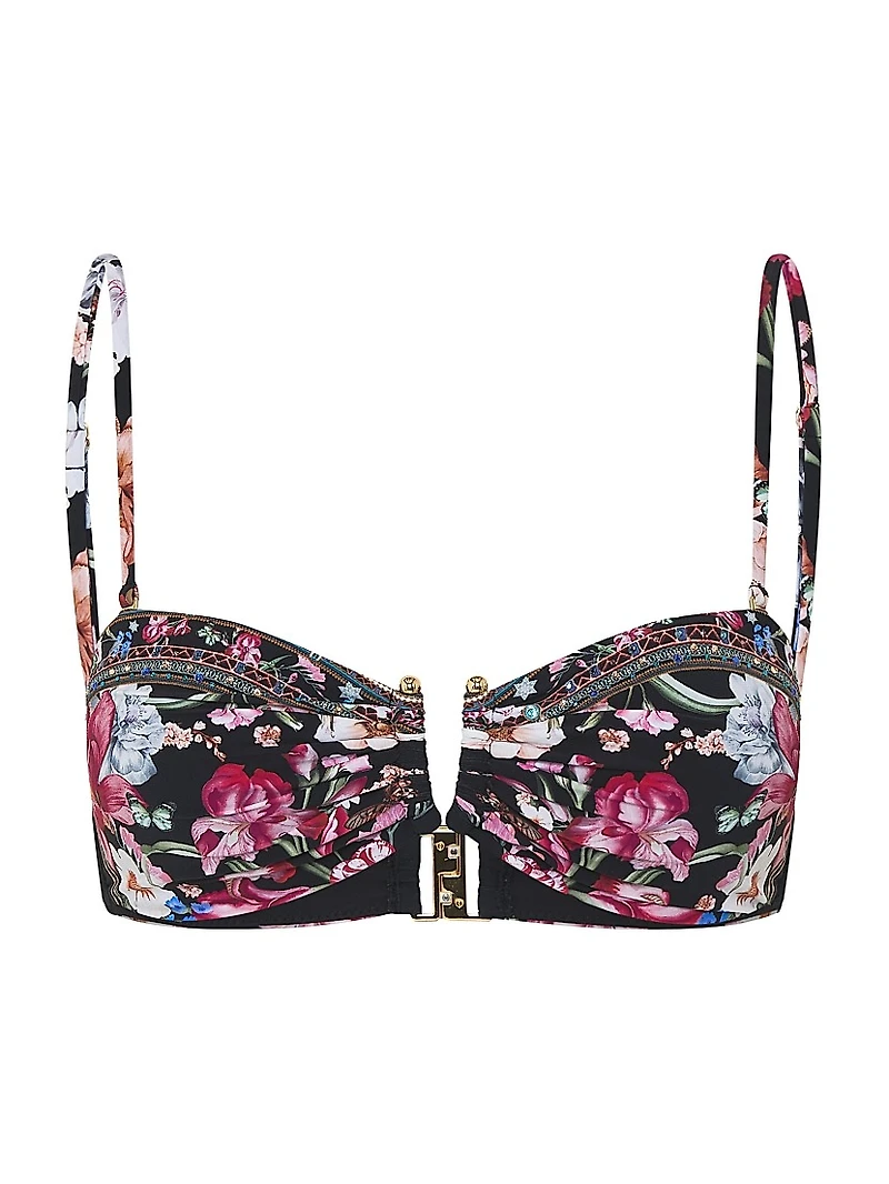 Bandeau U-Ring Bikini Top