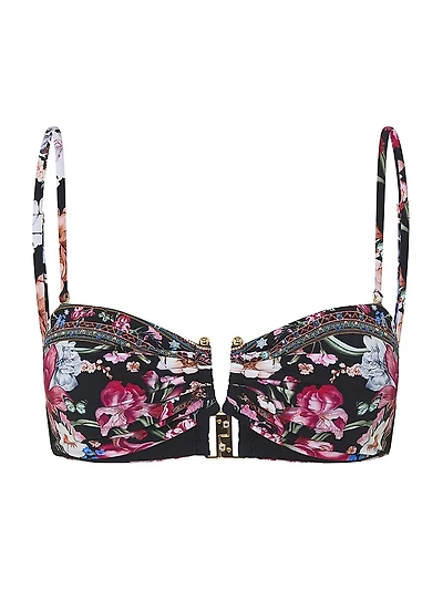 Bandeau U-Ring Bikini Top