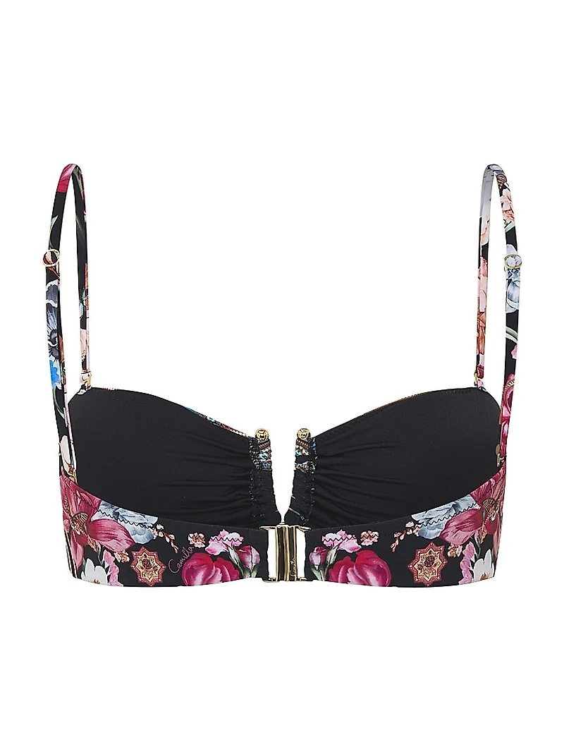 Bandeau U-Ring Bikini Top