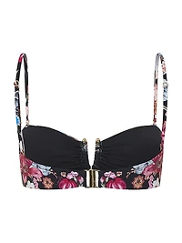 Bandeau U-Ring Bikini Top