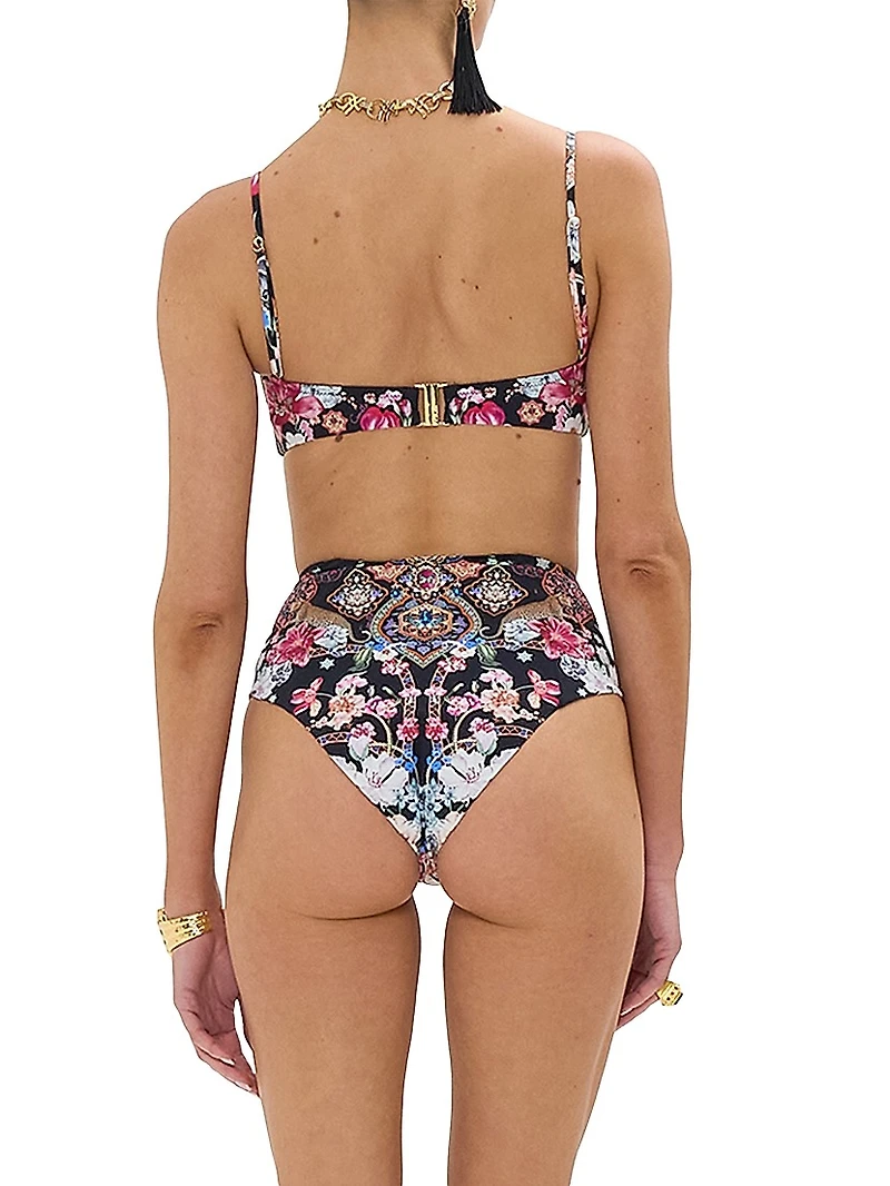 Bandeau U-Ring Bikini Top