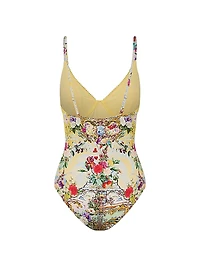 Floral One-Piece Swimsuit