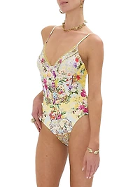 Floral One-Piece Swimsuit