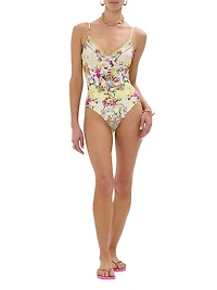 Floral One-Piece Swimsuit