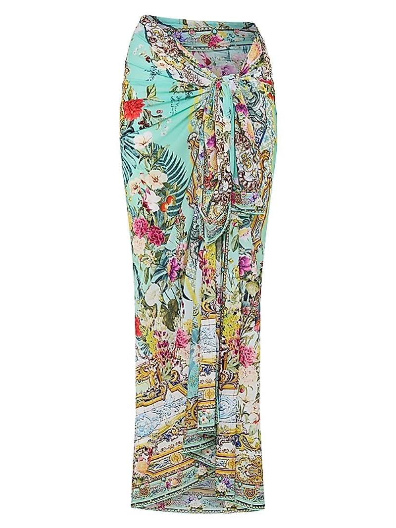 Floral Long Sarong
