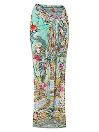 Floral Long Sarong