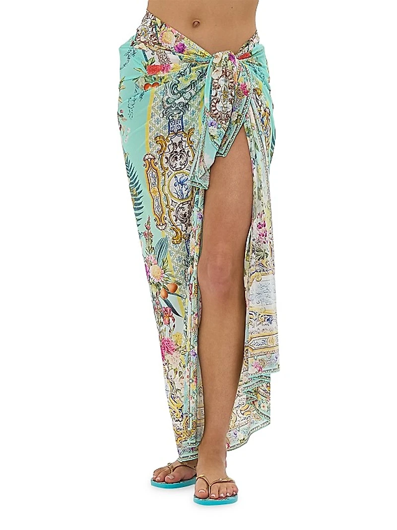 Floral Long Sarong
