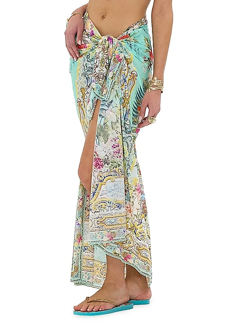 Floral Long Sarong