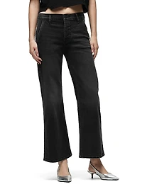 Rosie Denim Wide-Leg Trousers
