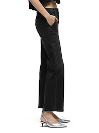Rosie Denim Wide-Leg Trousers