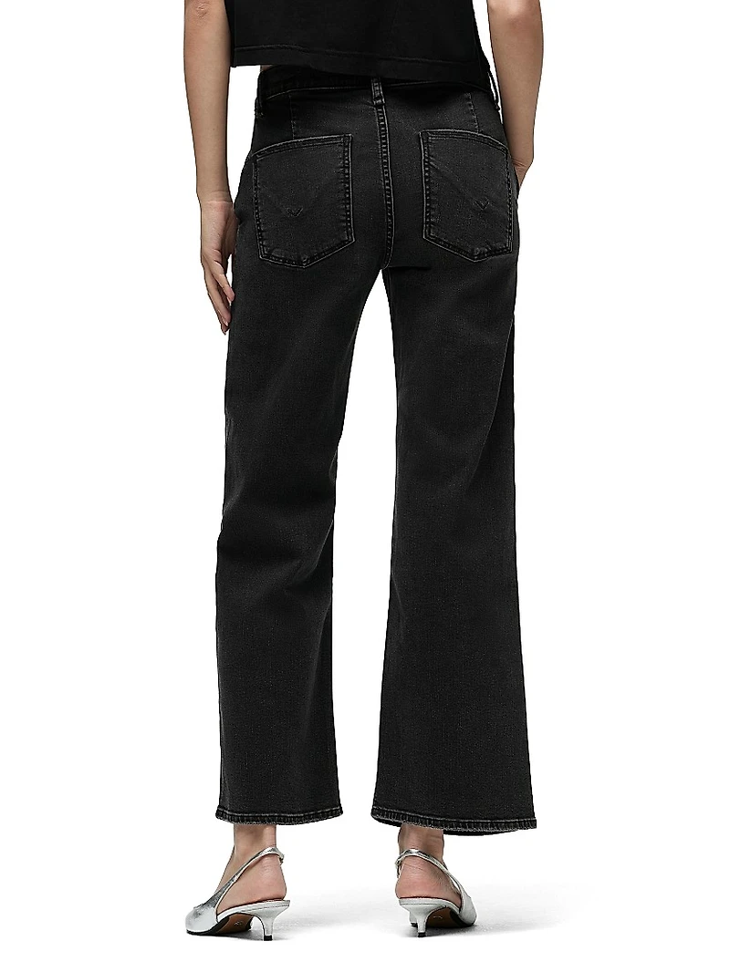 Rosie Denim Wide-Leg Trousers