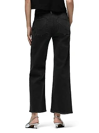 Rosie Denim Wide-Leg Trousers