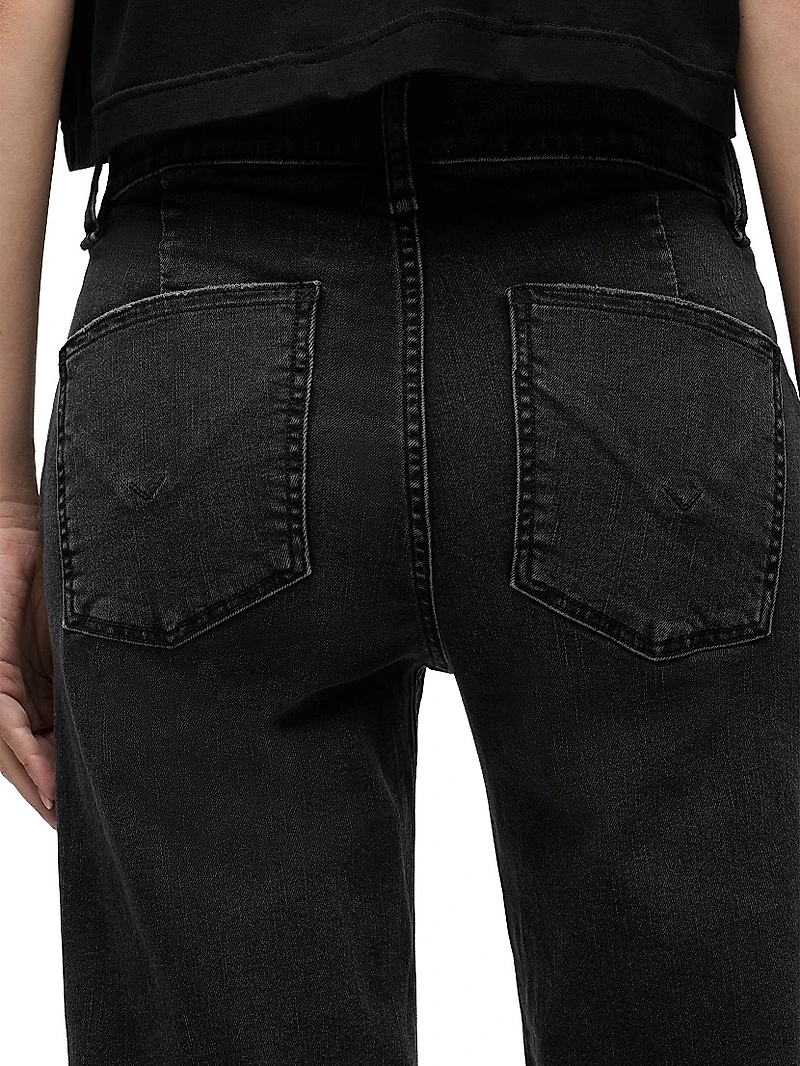 Rosie Denim Wide-Leg Trousers