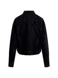 Brea Swing Denim Trucker Jacket