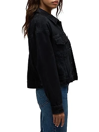 Brea Swing Denim Trucker Jacket