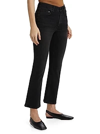 Epic Peyton Mid-Rise Ankle Boot-Cut Jeans