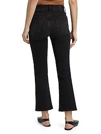 Epic Peyton Mid-Rise Ankle Boot-Cut Jeans